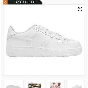 EUC Nike Air Force 1 youth sneaker